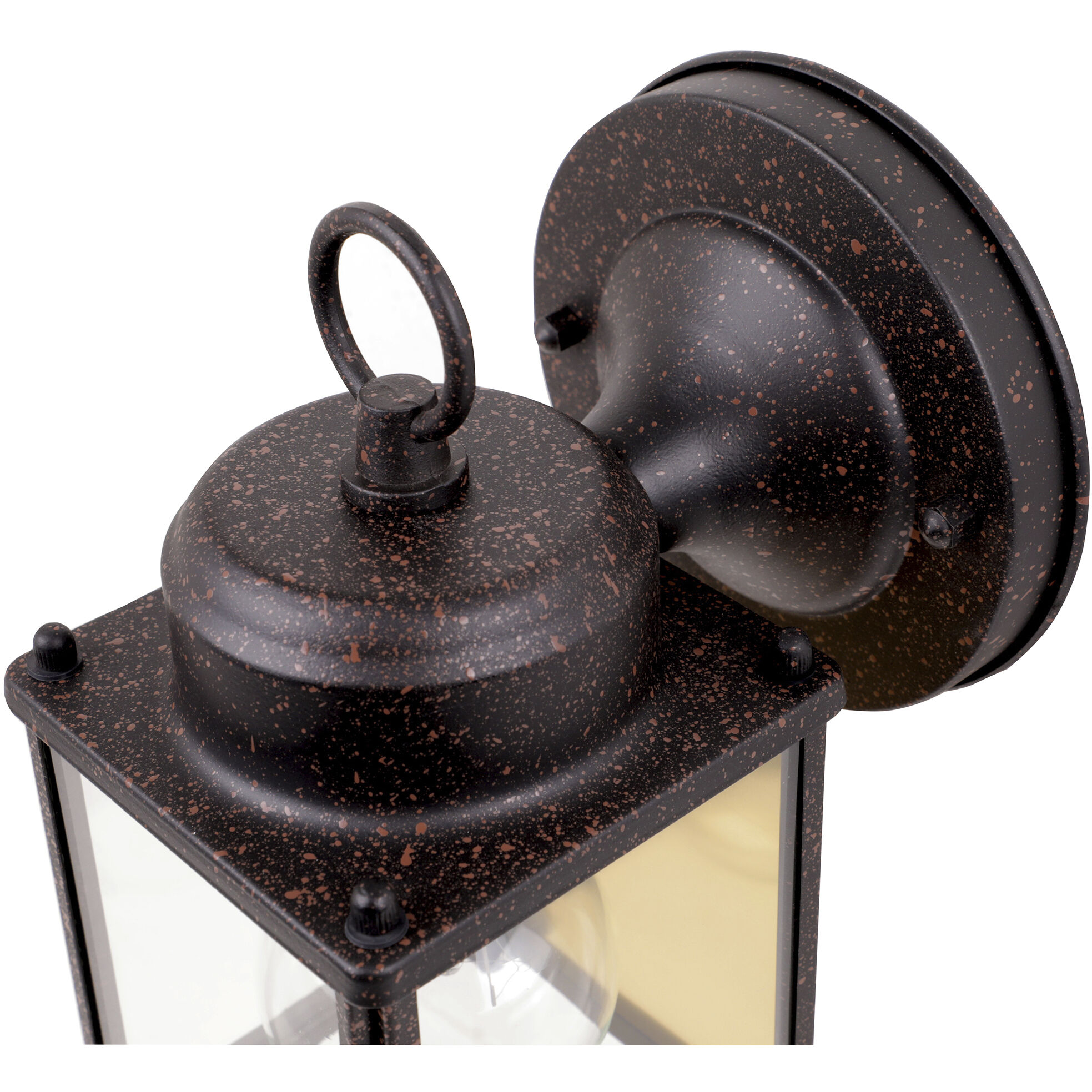Basic Porch 1 Light 8 inch Rust Patina Outdoor Wall Lantern
